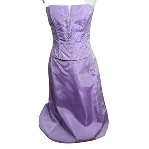 Jessica McClintock for Gunne Sax Millennium 2000 Purple Formal Dress size 7